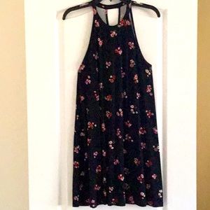 Pull & Bear Girls sleeveless flowy dress - size M